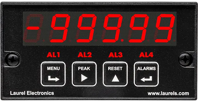 Digital Panel Meters for Load Cell, Strain Gauge and Microvolt Applications