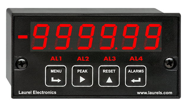Serial Input 6-Digit Panel Meter & Remote Display