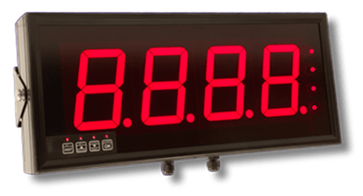 Magna Series Large Digit Display 4 inches (102 mm), 4 Digit Display