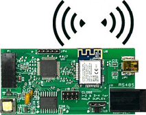 WiFi Board with External Antenna, USB & RS485