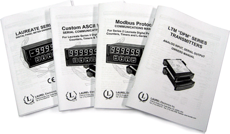 Owner manuals by Laurel Electronics