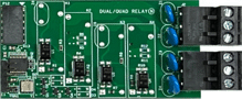 Board with four 120 mA solid state relays for Laureate digital panel meters and counters