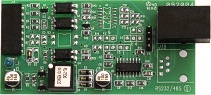 RS232 serial communications board for Laurel meters, counters and timers.