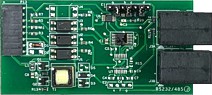 RS485 serial communications board for Laurel meters, counters and timers.